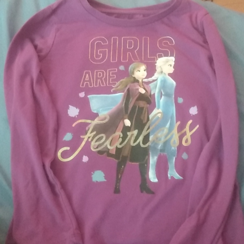 Girls long sleeve Frozen shirt